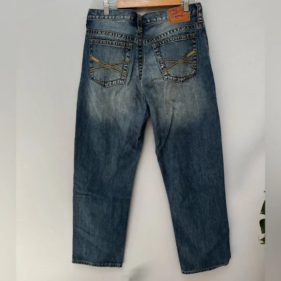 Stetson Jeans 1520 Standard Straight Leg Mid Wash Jeans in W33 x L30 - Picture 6 of 6